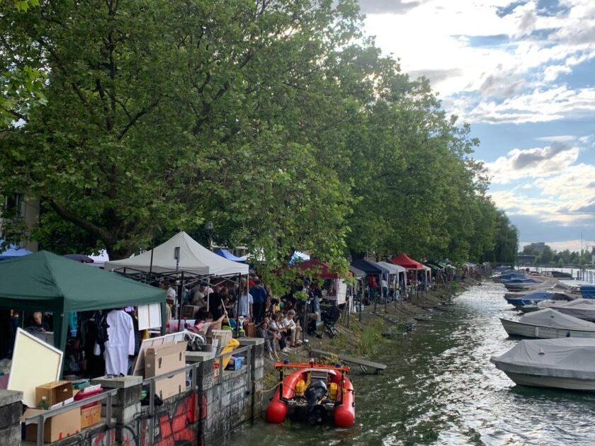 Flea Market river view